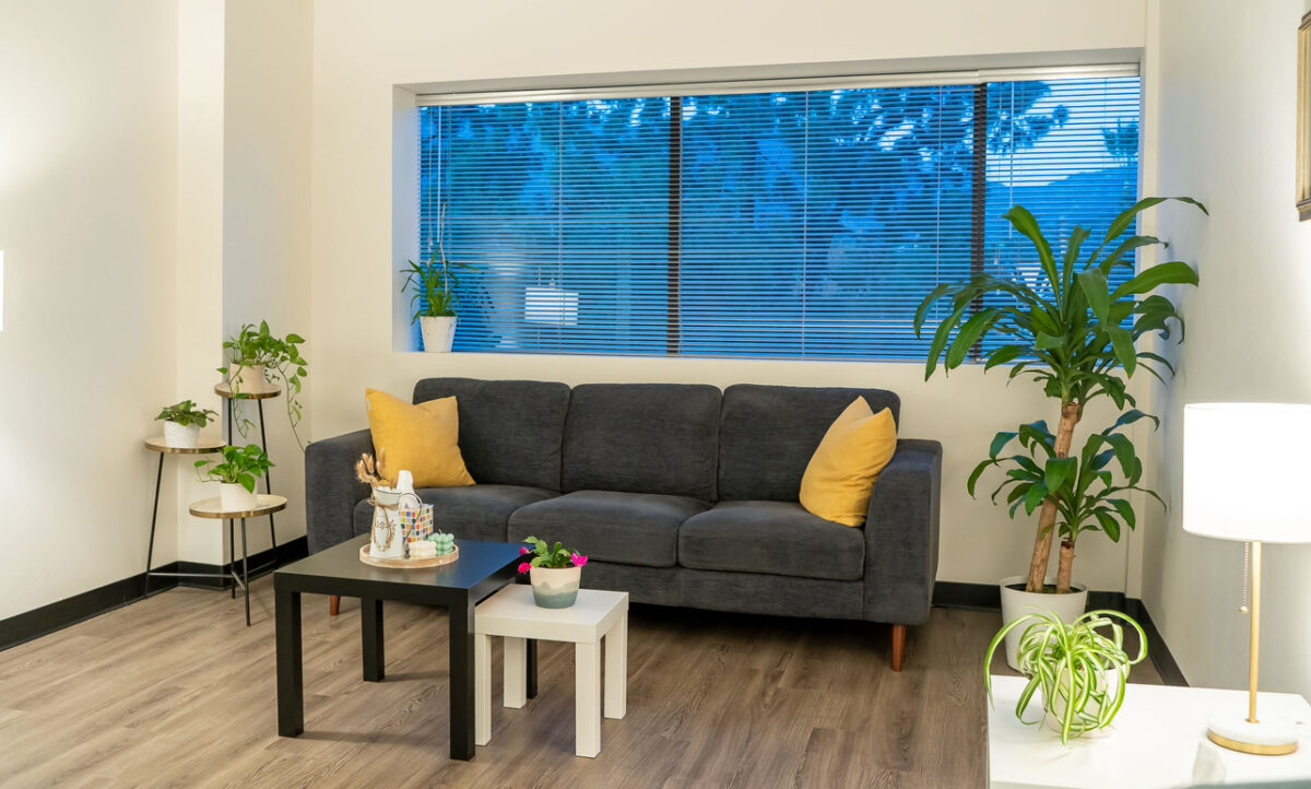 Private counseling room in Arcadia for individual and couples therapy