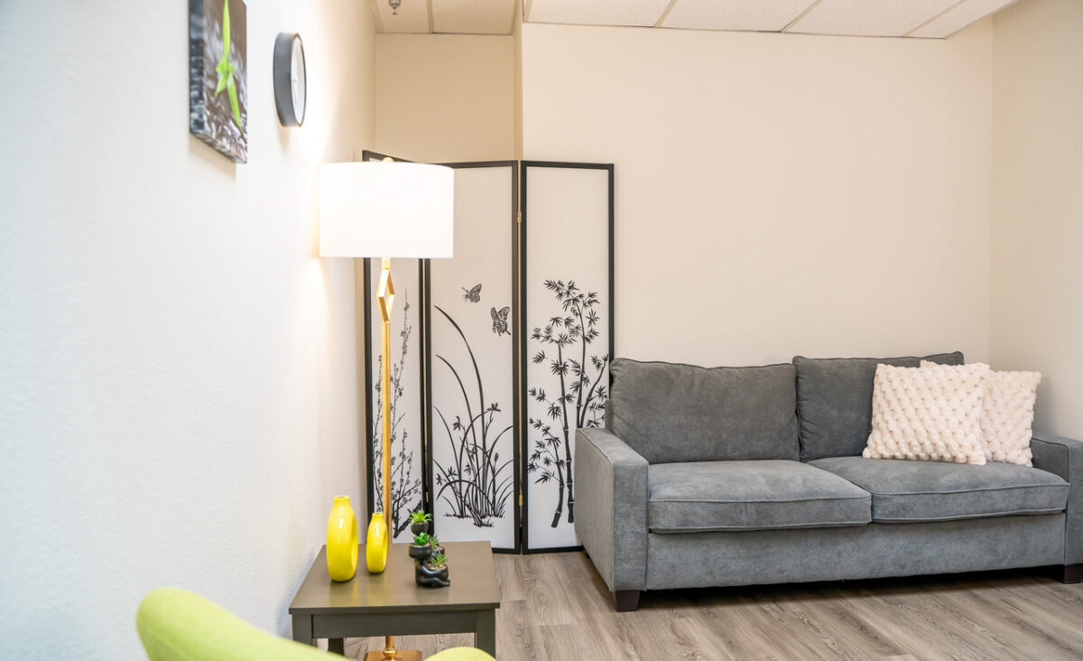 Therapy room at Aspire Counseling Group in Arcadia CA