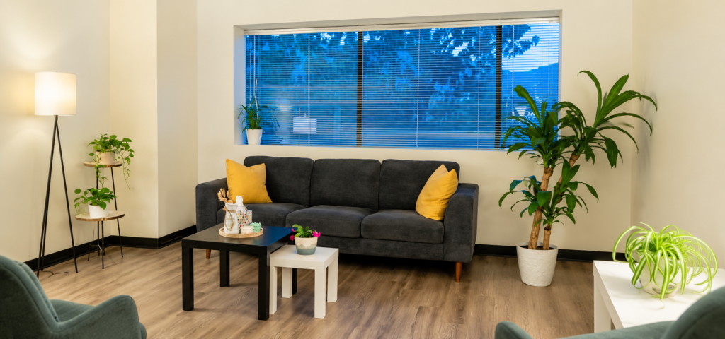 Confidential Therapy Room at Aspire Counseling Group in Arcadia CA